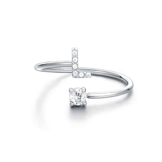 Anillo Brand Mujer Personal Cristalli in Acero 02RG002L - 02RG002L